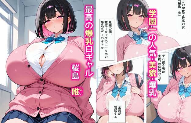 爆乳ギャルを催〇で性〇隷にするつもりが制御不能になってあまあまHで無限に搾精されちゃうお話 インダストリアル7 表紙