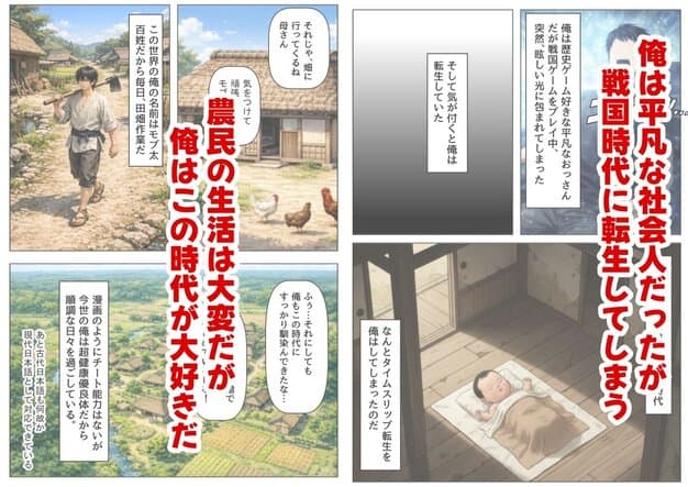 《処女穴開け儀式》戦国時代の農村に俺が転生したら、エロすぎた史実の話2 【ハマダ商店】 表紙