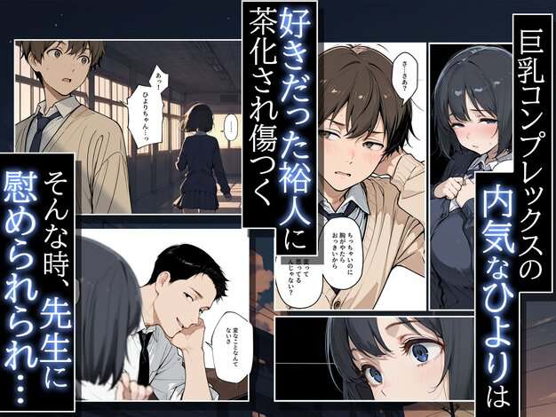 内気な彼女が先生の大人ちんこに孕ませセックスで寝取られる話 HAMACHI工房 エロ漫画